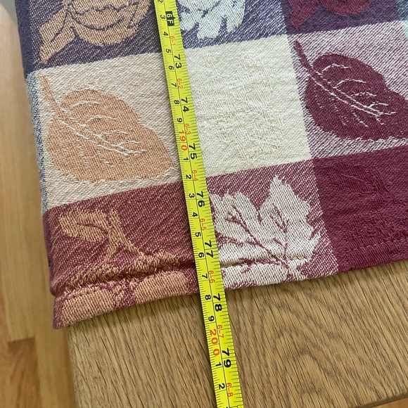 Plaid Fall Table Linens Set - Picture 5 of 6